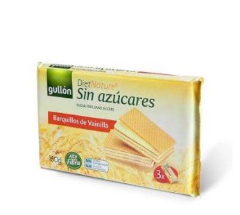 Gullon Sin Azucares Barquillos De Vanilla