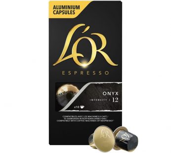 LOR Espresso Onyx 12 _ 10 capsul