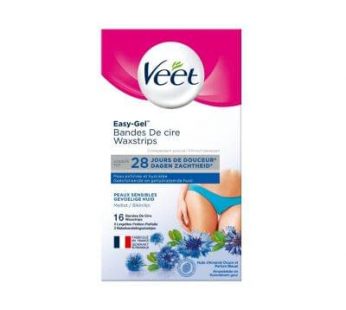 Veet Easy-gel Bandes De Cire Waxstrips