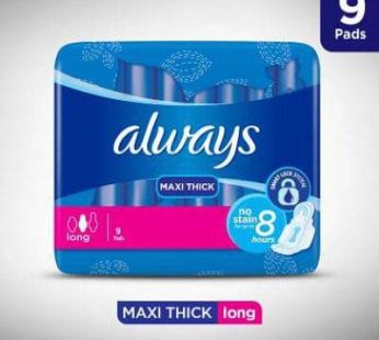 Always Maxi Thick Long 8 Pads