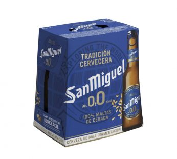 San Miguel ALC 0% vol Pack 6 X 25cl