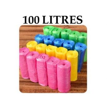 Sacs Poubelle 100 Litres 10 Pieces