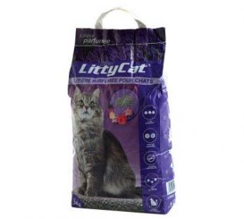 Litiere Pour Chat Littycat Minerale Parfumee Pour Chats Sac 5 Kg