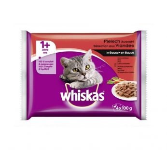 Whiskas 1+ Jahre Ansfleich 4*100g