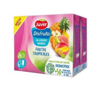 Juver Disfruta Frutas Tropical Pack 6 Pieces