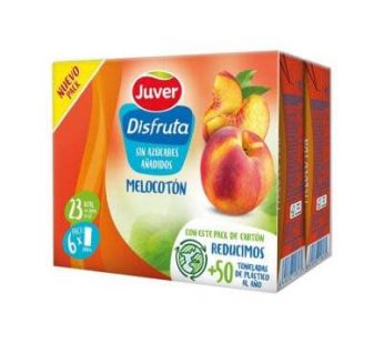 Juver Disfruta Melocoton Pack 6 Pieces