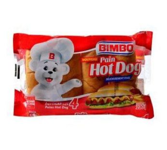 Bimbo Pain Hot Dog 4 Pieces