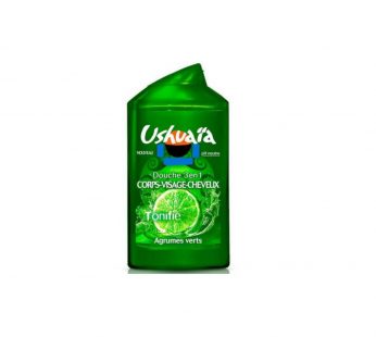 Ushuaia Corps-visage-cheveux Tonifie Agrumes Verts 250 Ml