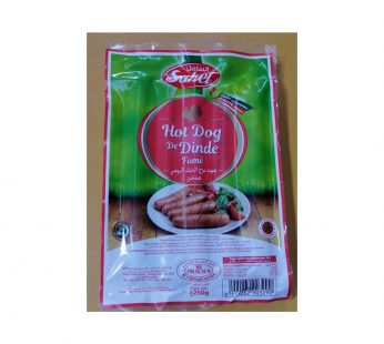 Sahel Hot Dog De Dinde Fumee 250 G