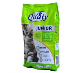 Quaty Junior Au B?uf Saumon 5 Kg