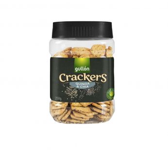 Gullon Crackers Quinoa & Chia  mini fish 250g