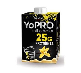 Yopro Vanilla Milkshake 25g Proteines