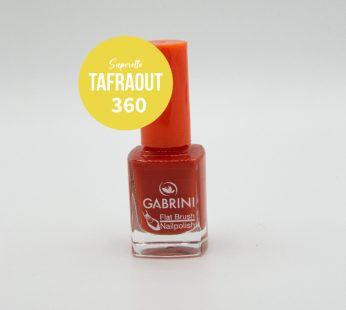 Vernis Gabrini Orange N?360