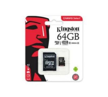 Kingston 64gb 80m B/s Carte Memoire