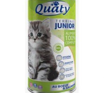 Quaty Junior Au B?uf & Saumon