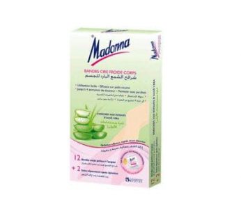 Madonna Bandes Cire Froide Corps Aloe Vera