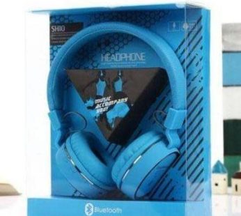 CASQUE BLUETOOTH SH 10 BLEU