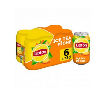 Lipton Ice Tea Peche Pack x 6 – 33cl