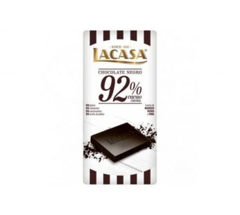 Lacasa Chocolate Negro 92 % Cacao