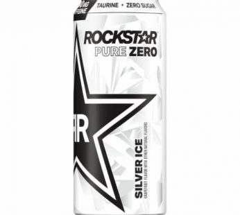 Rockstar Pure Zero Silver Ice