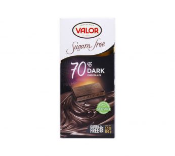 Valor Chocolat Sugars Free 70 % Dark Chocolate
