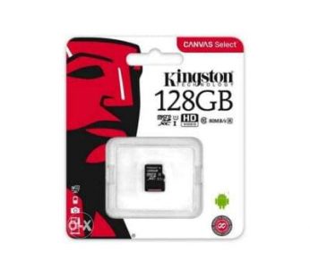 Kingston 128 Gb 80m B/s Cart Memoire