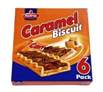 Nora Caramel Biscuits 6 Pack