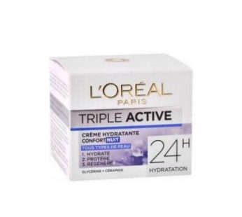 L’oreal Triple Active Creme Confort Nuit 24h