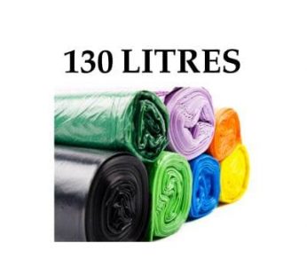 Sacs Poubelle 130 Litres Parfumes 10 Pieces