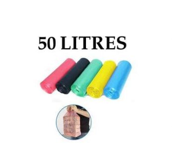 Sacs Poubelle 50 Litres 30 Pieces