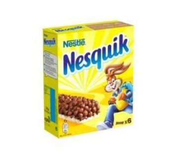 Nesquik Breakfast Cereal Bar 6 Pieces