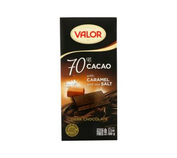 Valor 70 % Cocoa With Caramel And Sea Salt