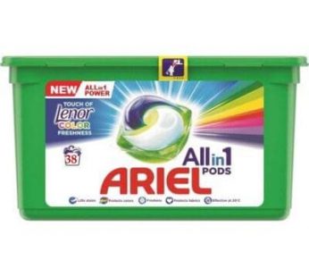 Ariel Pods Color 38 Pieces