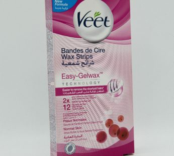 Veet Bandes De Cire Wax Strips Karite