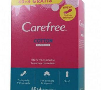 Carefree Cotton 40+4 Gratis