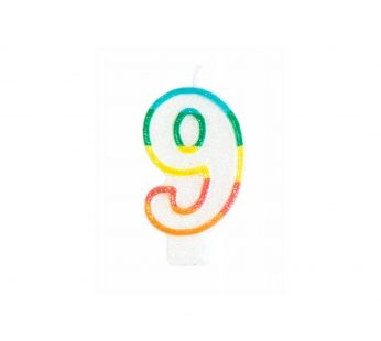 Bougie D’anniversaire Chiffre 9