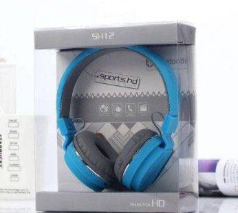 CASQUE BLUETOOTH SH 12 BLEU