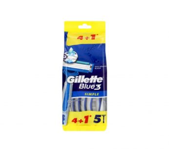 Gillette Blue 3 Simple 4+1