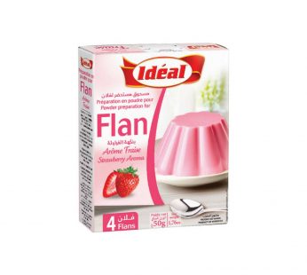 Id?al Flan Ar?me Fraise