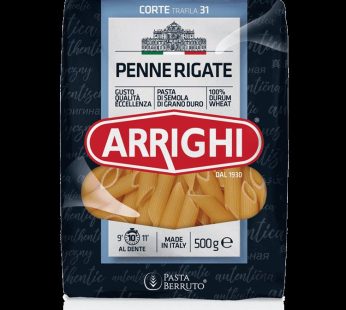 ARRiGHI. penne. rigate  500g