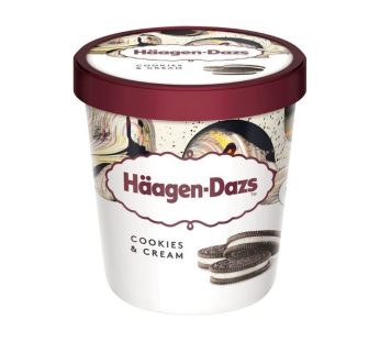 Haagen- dazs cookies cream  460ml