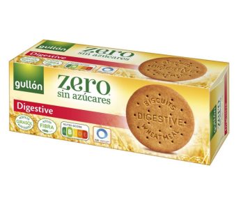 gullon. digestive zero. sin azucares   425gr