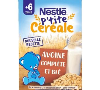 Nestlé. p’tite.  céréale.  avoine  complete  et  Blé 400gr