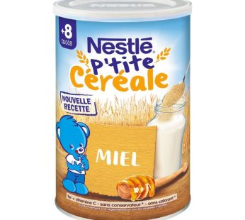 Nestlé.  p’tite.  céréale.  miel.  400gr