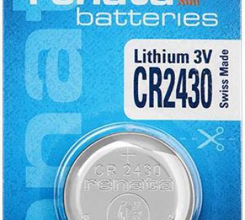 Renata. batteries.  cr 2430