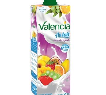 Valencia au Lait. panaché 9 fruits 1L