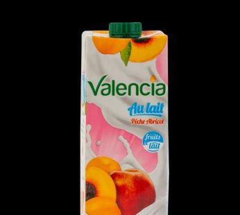 valencia Lait  pêche abricot 1L