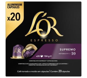 lor. Espresso supremo.10. _ 20 capsul