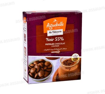 aiguebelle dessert 55% pistoles chocolat noir a pâtissière 250g