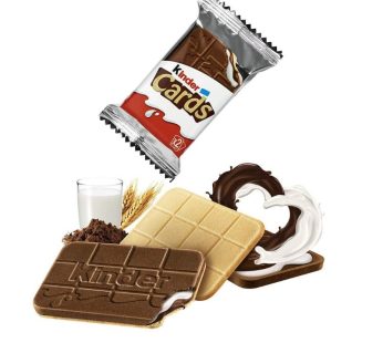 Kinder cards chocolat  25.6gr